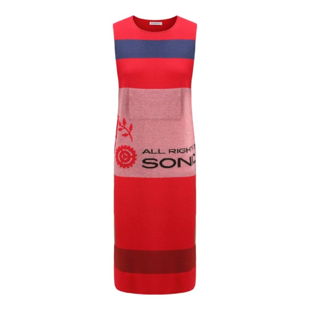 Red Wool Dress